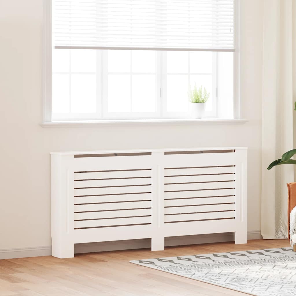 Vidaxl Radiatorom Construction 172x19x81,5 cm MDF White