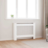 Vidaxl Radiatorom Construction 112x19x81,5 cm MDF White