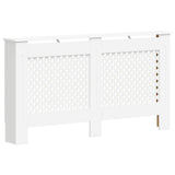 Vidaxl Radiatorom Construction 152x19x81,5 cm MDF White
