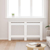 Vidaxl Radiatorom Construction 152x19x81,5 cm MDF White