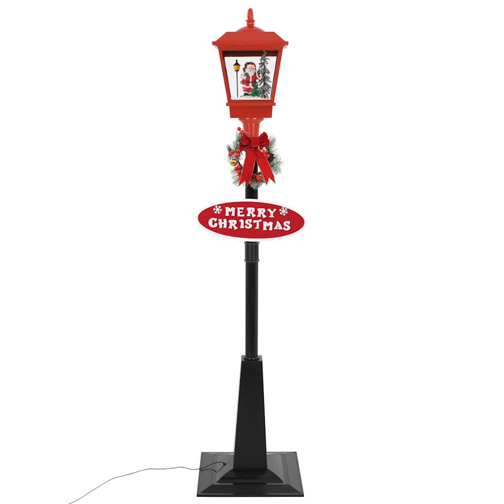 Vidaxl Straat Lamp med julemanden førte 180 cm