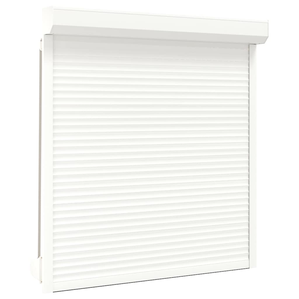 Vidaxl Roller Shutter 140x150 cm Aluminium White
