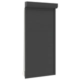 Vidaxl Roller Shutter 100x210 cm Aluminium Antracit -farvet