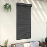 Vidaxl Roller Shutter 100x210 cm Aluminium Antracit -farvet