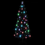 Vidaxx foroplyst juletræ med stativ og LED 240 cm fiberoptik
