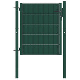 Vidaxxl låge 100x81 cm PVC og stålgrøn