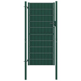 VidaXL Port 100x164 cm PVC og stålgrøn