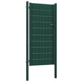 VidaXL Port 100x164 cm PVC og stålgrøn