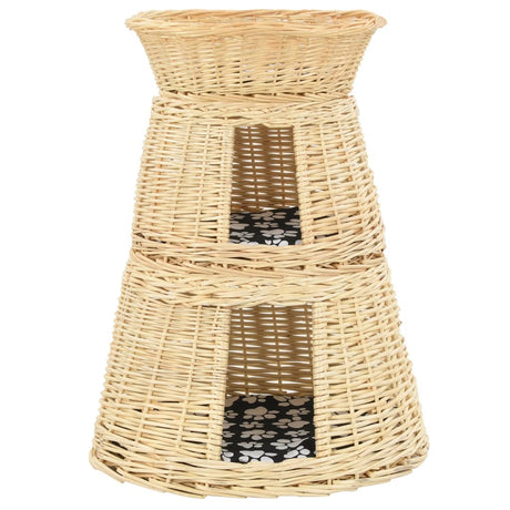 VIDAXX 3-delt katkurv sæt med puder 47x34x60cm Natural Willow