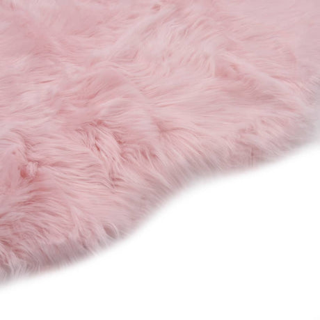 Vidaxx tæppe 60x90 cm kunstigt fåreskind pink
