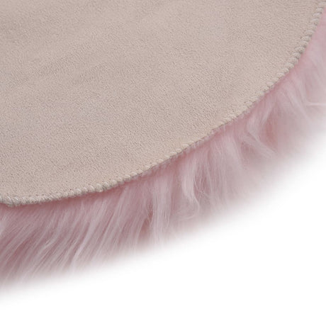 Vidaxx tæppe 60x90 cm kunstigt fåreskind pink