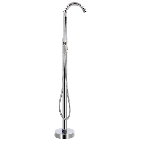 Vidaxl badekar kran løsrevet 118,5 cm rustfrit stål