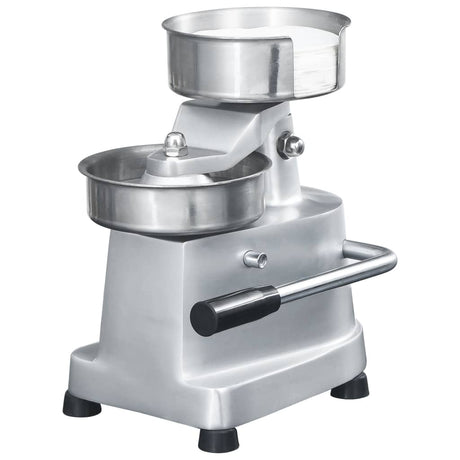 Vidaxxl hamburgerpressemaskine med 500 deleplader 10 cm aluminium