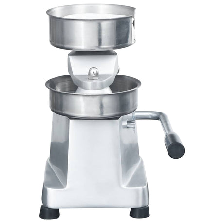 Vidaxxl hamburgerpressemaskine med 500 deleplader 10 cm aluminium