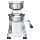 Vidaxxl hamburgerpressemaskine med 500 deleplader 13 cm aluminium