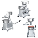 Vidaxxl hamburgerpressemaskine med 500 deleplader 13 cm aluminium