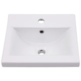 Vidaxl bygget -i vask Tabel 42x39x18 cm keramisk hvid