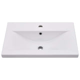 Vidaxl bygget -i vask Tabel 61x39.5x18.5 cm keramisk hvid