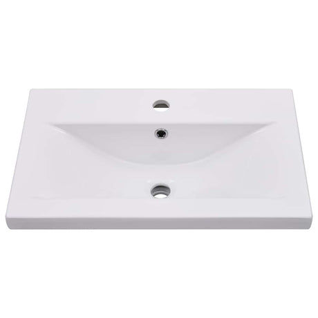 Vidaxl bygget -i vask Tabel 61x39.5x18.5 cm keramisk hvid