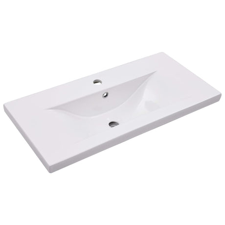 Vidaxx indbygningsvask 81x39,5x18,5 cm keramik hvid