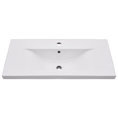 Vidaxx indbygningsvask 81x39,5x18,5 cm keramik hvid