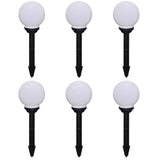 Vidaxl Garden Path Lamps 6 m med jordstift LED 20 cm