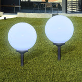 VidaXL havestilamper 4 stk med jordspyd LED 30 cm