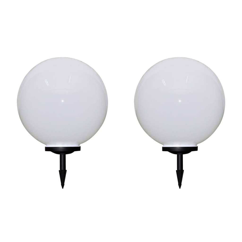 VidaXL havestilamper 2 stk med jordspyd LED 50 cm