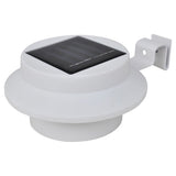 VidaXL hegnslys 12 stk solar LED hvid