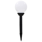 VidaXL solcellelamper 6 stk LED runde 20 cm RGB