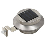 VidaXL solcellelamper 12 stk LED runde 12 cm hvide