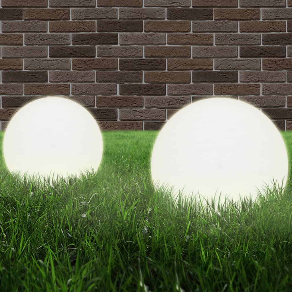 VidaXL LED pære lamper 4 stk omkring 20 cm PMMA