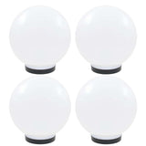 VidaXL LED pære lamper 4 stk omkring 25 cm PMMA