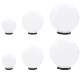 Vidaxx 6-delt LED pære lampe sæt rundt 20 30 40 cm PMMA