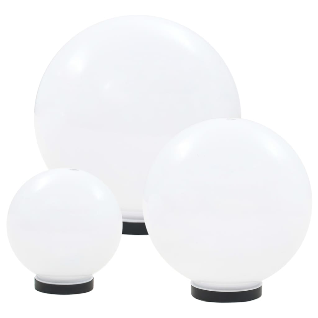Vidaxx 6-delt LED pære lampe sæt rundt 20 30 40 cm PMMA