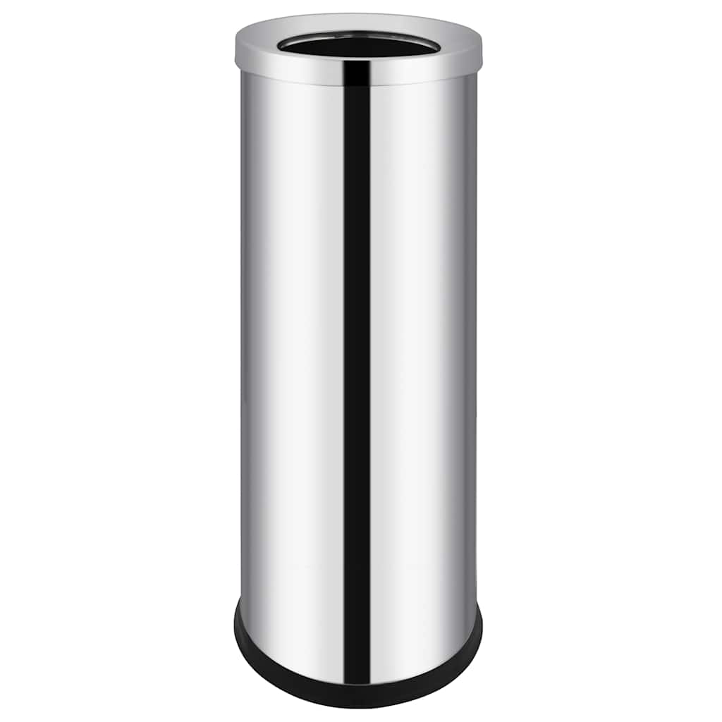Vidaxl Waste Bin Hotel 32 L Rustfrit stål