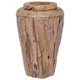 Vidaxx dekorativ vase 40x60 cm massiv teaktræ
