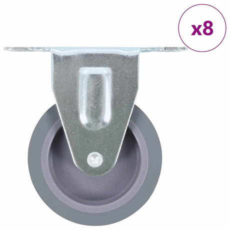 Vidaxl 8 PCS Wheels Fast 75 mm