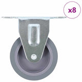 Vidaxl 8 PCS Wheels Fast 75 mm