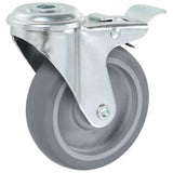 Vidaxl 24 pcs drejelige koder med bolthuller 100 mm