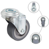 Vidaxl 12 pcs drejelige koder med bolthuller 50 mm