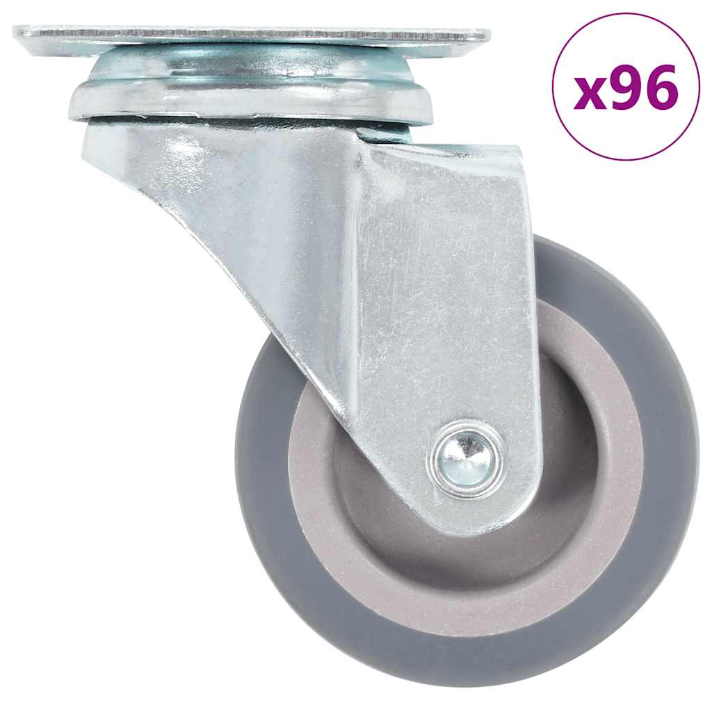 Vidaxxl 96 stk drejelige hjul 50 mm