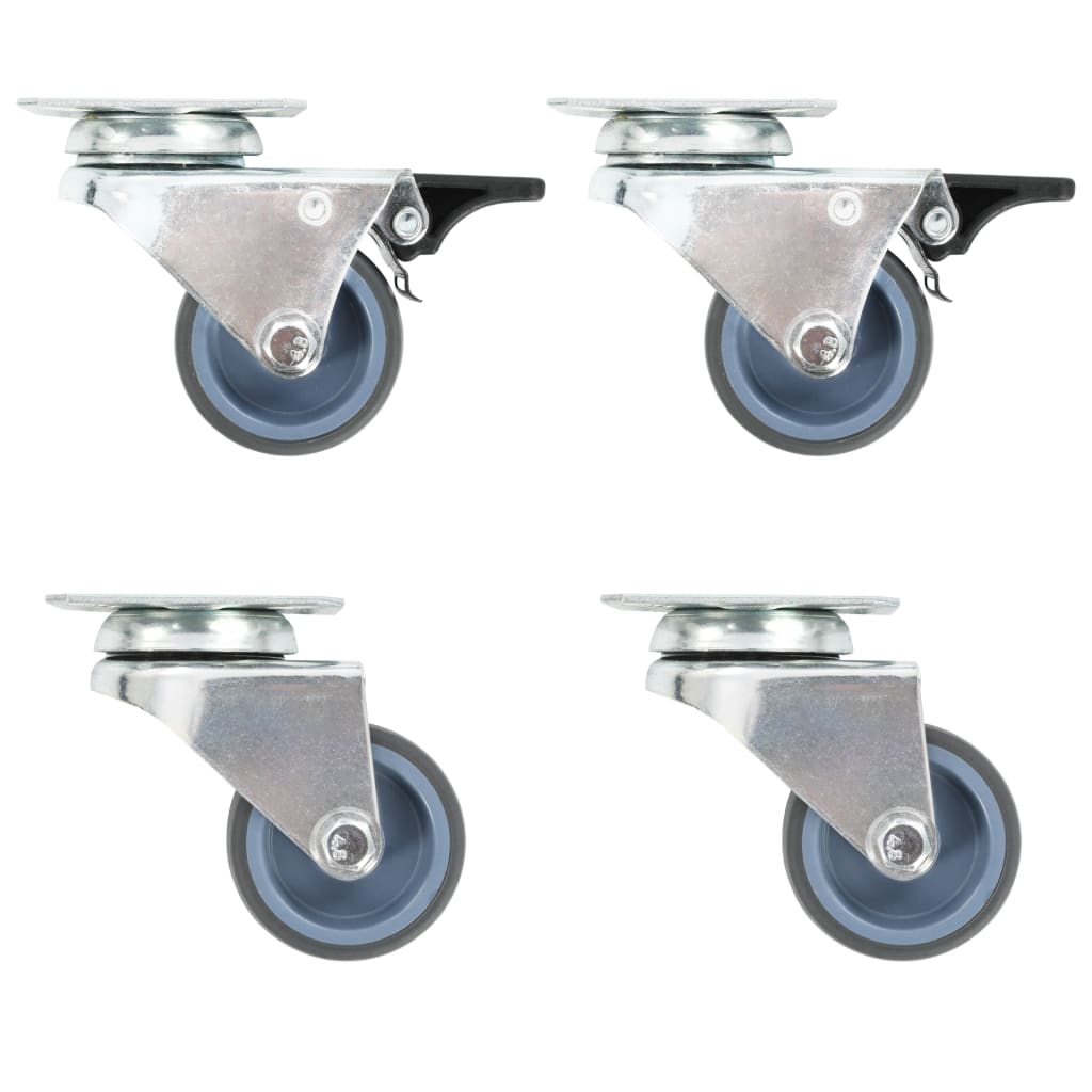 Vidaxl 24 pcs dobbelt koder 50 mm