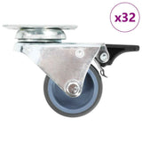 Vidaxl 32 pcs dobbelt koder 50 mm