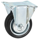 Vidaxl 16 pcs hjul fikseret 75 mm