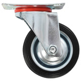 Vidaxl 32 pcs drejelige hjul 75 mm