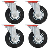 Vidaxl 16 pcs drejelige hjul 125 mm