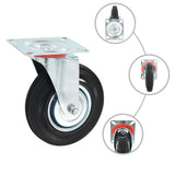 Vidaxl 32 pcs drejelige hjul 125 mm