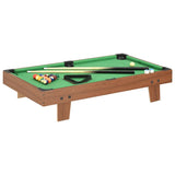 Vidaxl Minipool Tabel 3 fod 92x52x19 cm brun og grøn