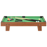 Vidaxl Minipool Tabel 3 fod 92x52x19 cm brun og grøn